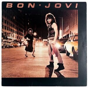 Bon Jovi Self Titled Debut Vinyl LP 1984 Mercury 422-814 982-1 M-1 Runaway Rock